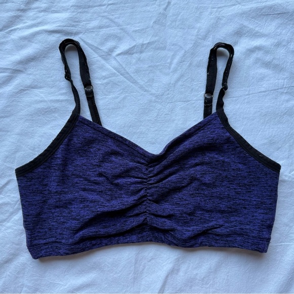 Beyond Yoga Spacedye Purple and Black Sports Bra Small - Picture 9 of 9